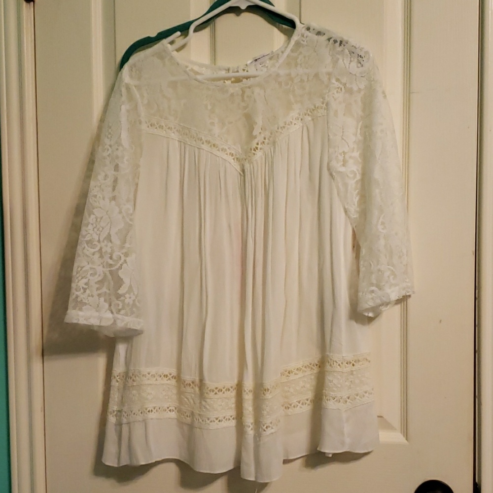 Esley open back tunic NWT
